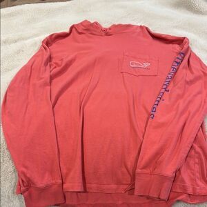 Vineyard Vines Pink Long Sleeve Tee